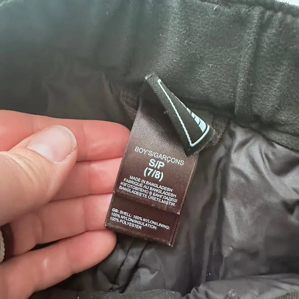 The North Face black lined